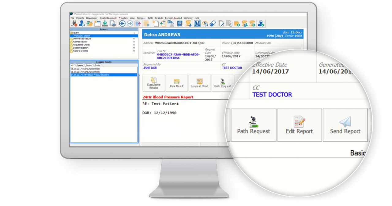 Specialist Practice Software in Real-time - Medical-Objects
